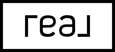 Real Logo Outline Black - Transparent